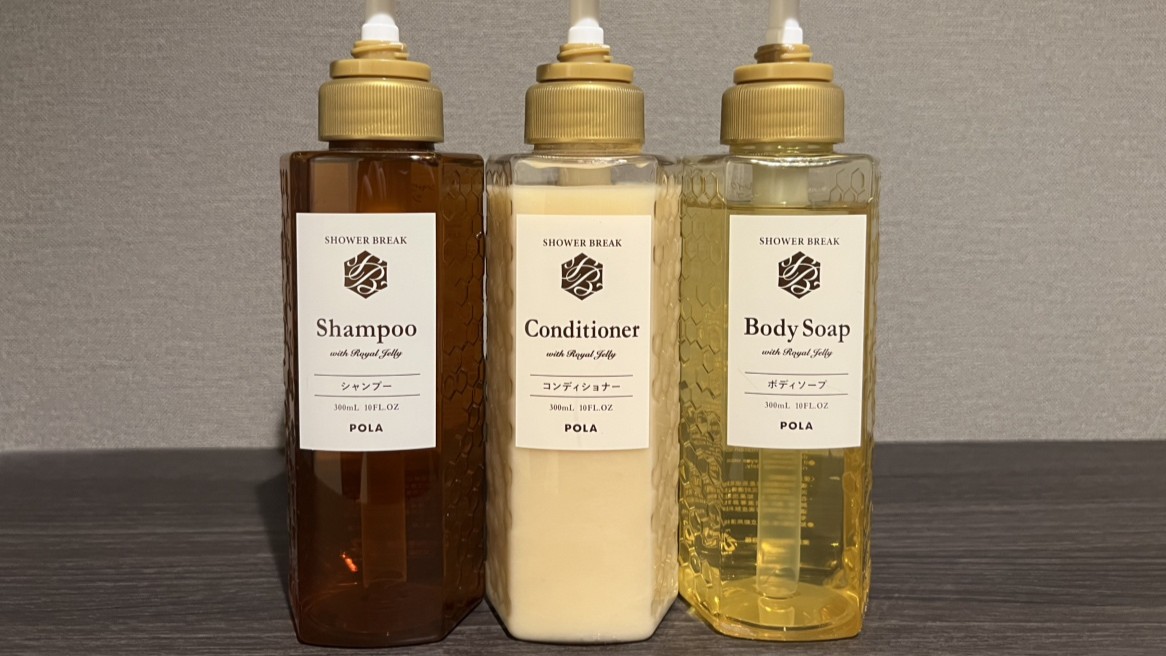 【客室】アメニティPOLAシャワーブレイク