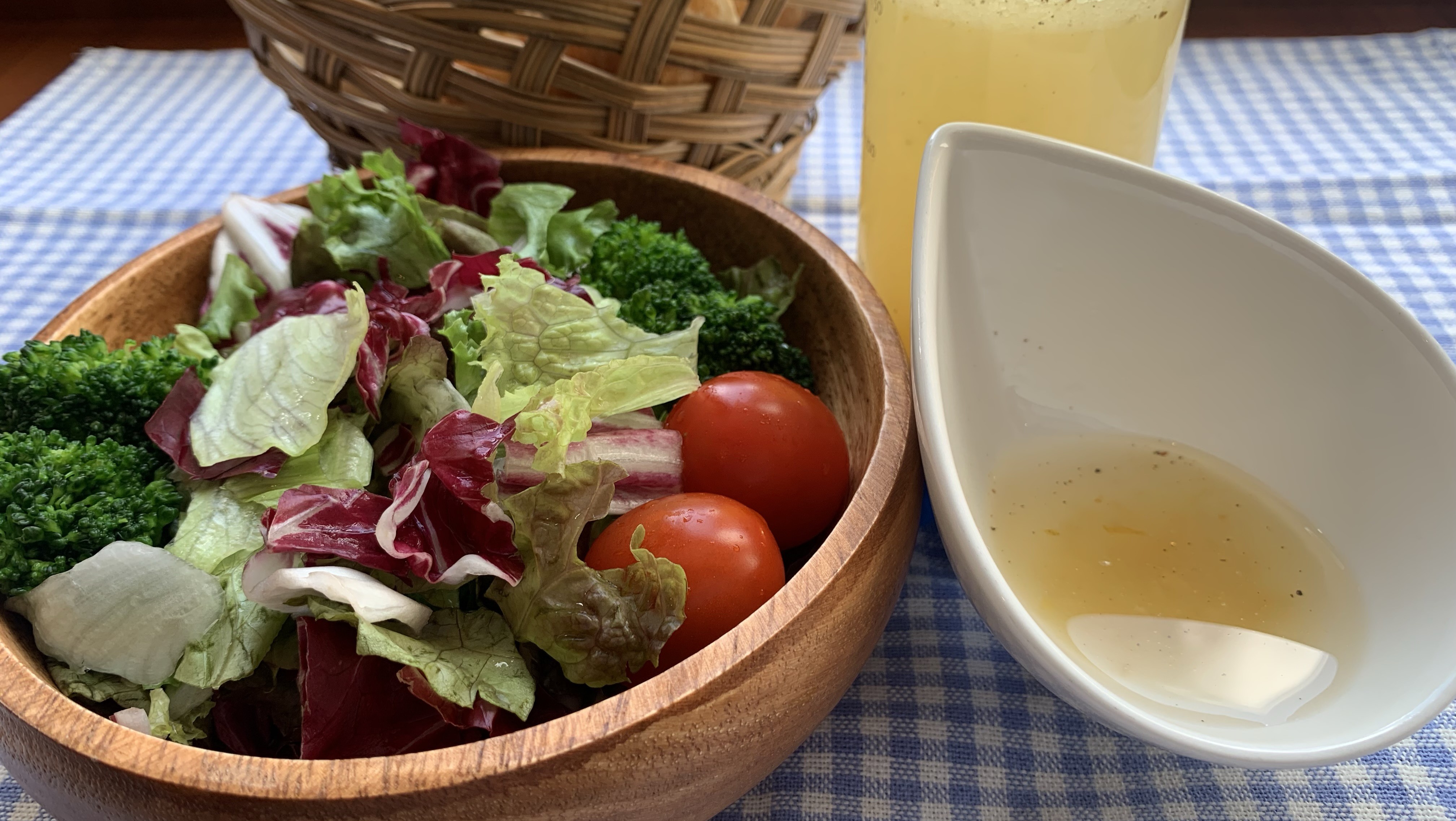 朝食　サラダ