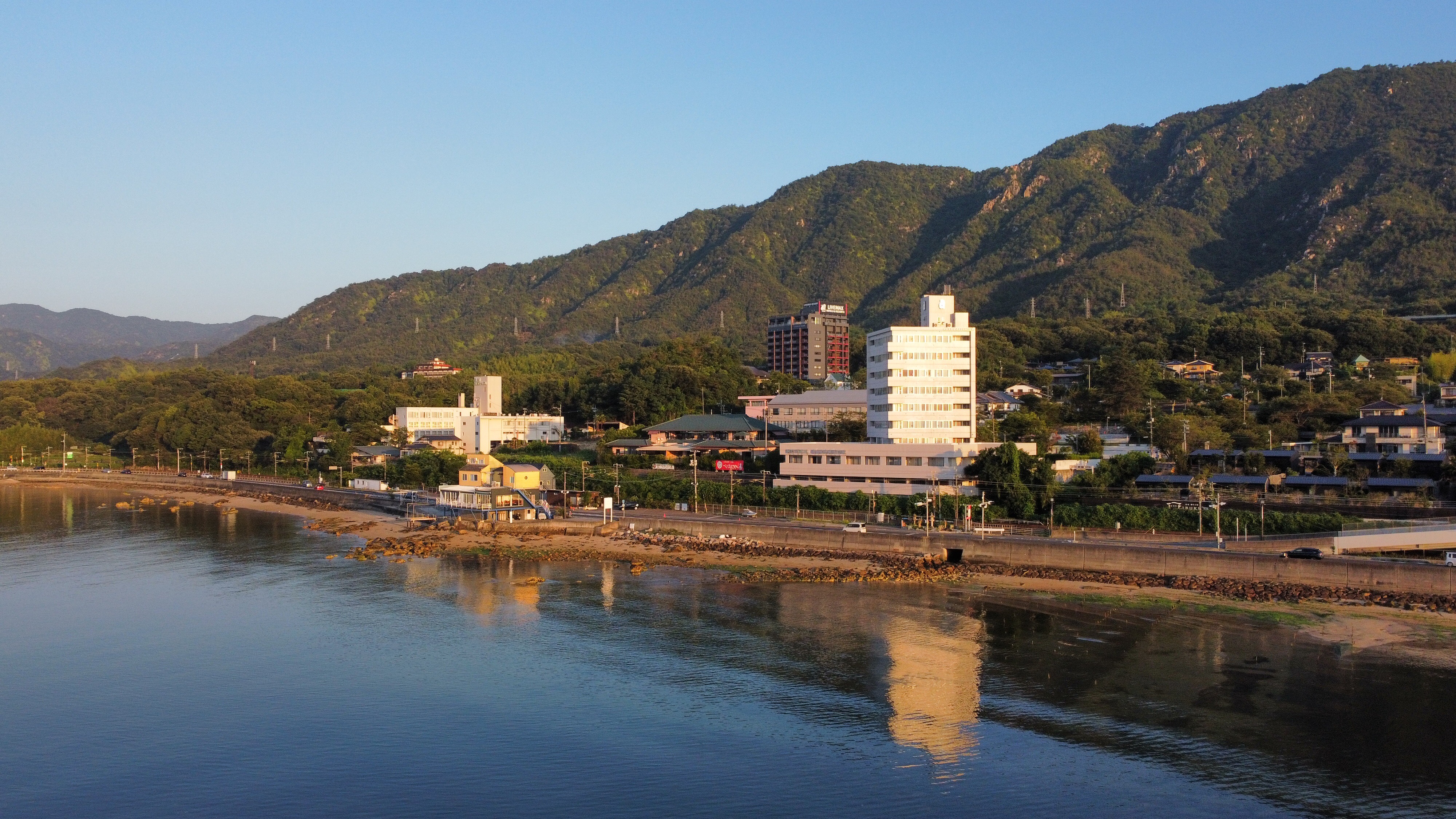 宮浜温泉　空撮２