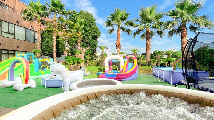 【夏休み☆ファミリー歓迎】ホテルで贅沢水遊び！「キッズウォーターパーク」♪1泊朝食付き◆大浴場あり