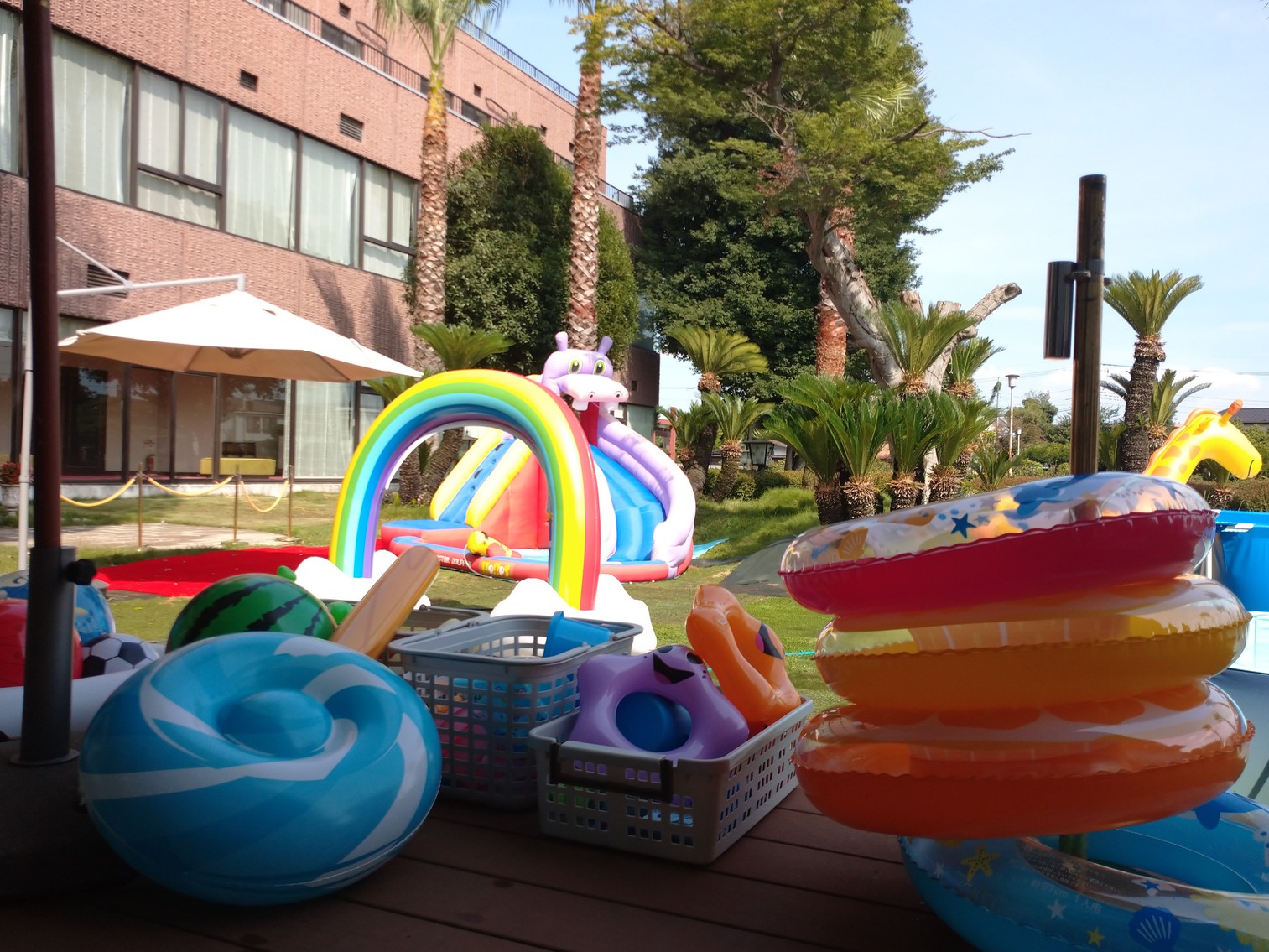 【夏休み☆ファミリー歓迎】ホテルで贅沢水遊び！「キッズウォーターパーク」♪1泊朝食付き