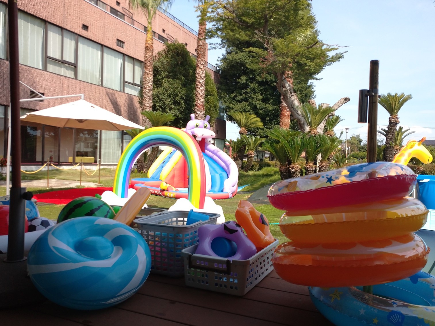 【夏休み☆ファミリー歓迎】ホテルで贅沢水遊び！「キッズウォーターパーク」♪1泊朝食付き