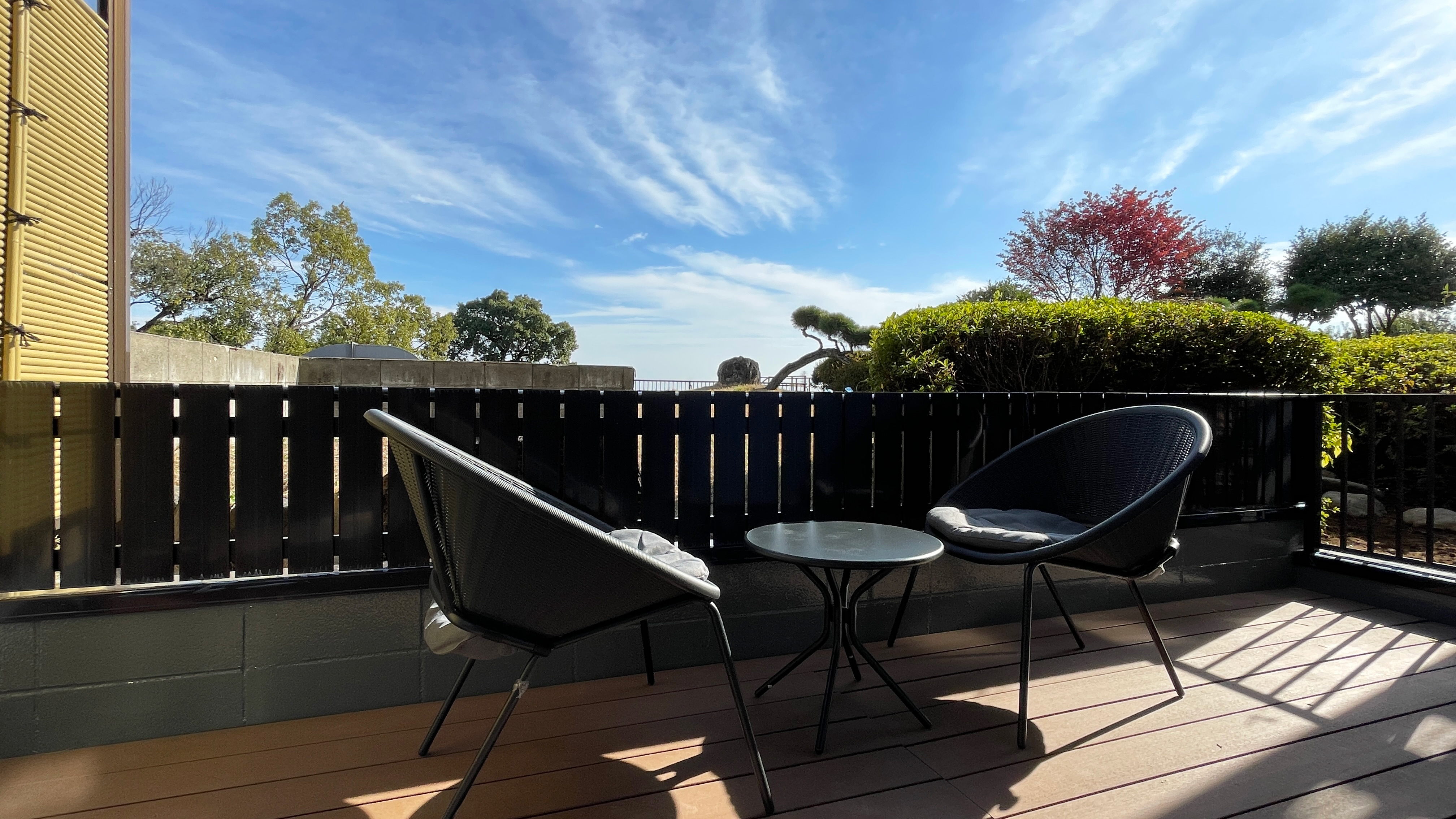 ラグジュアリーツインテラス付きルーム　専用テラス