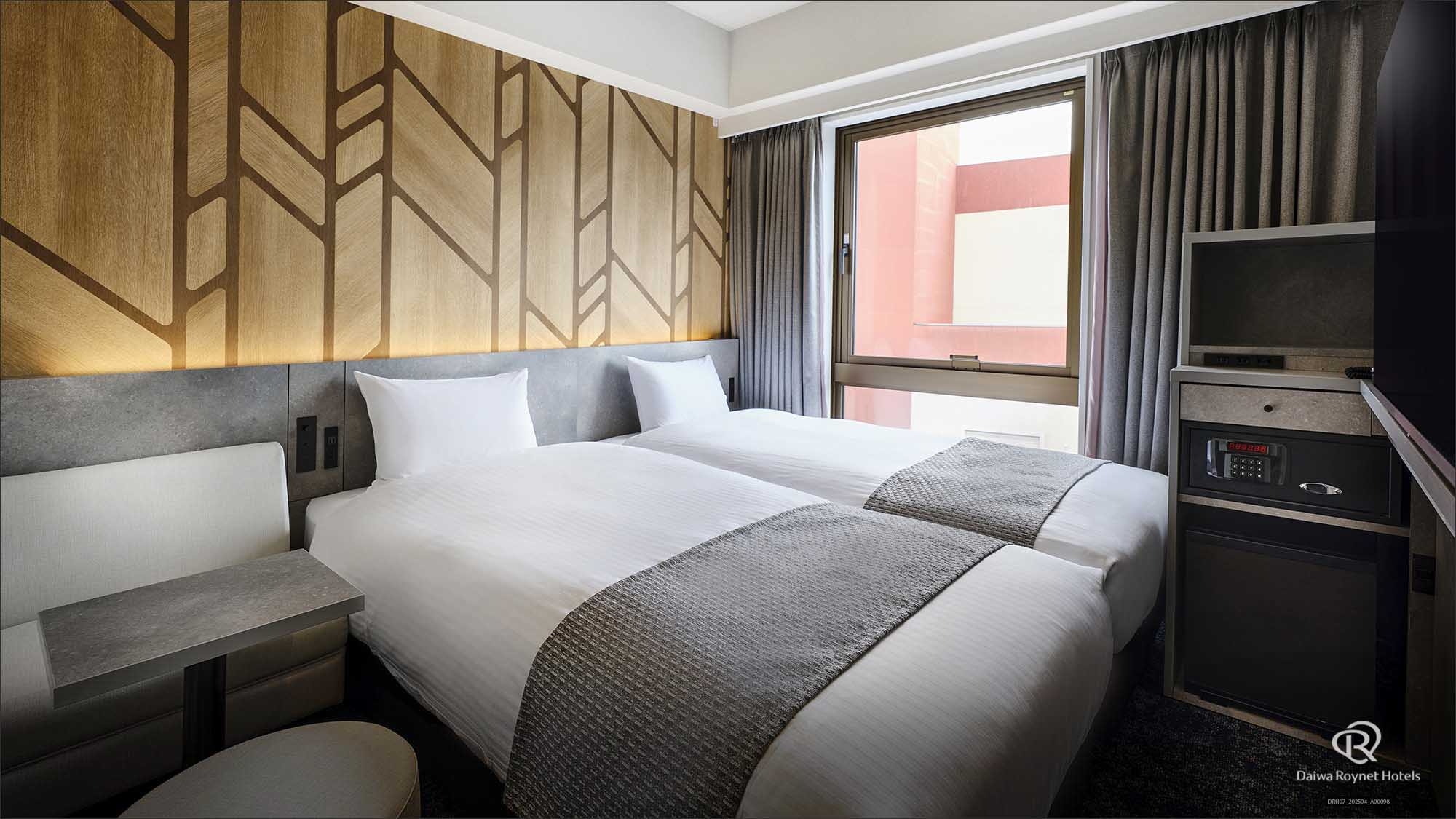 【部屋タイプ指定不可】コンパクトツイン確約★お部屋タイプお任せプラン(素泊り)