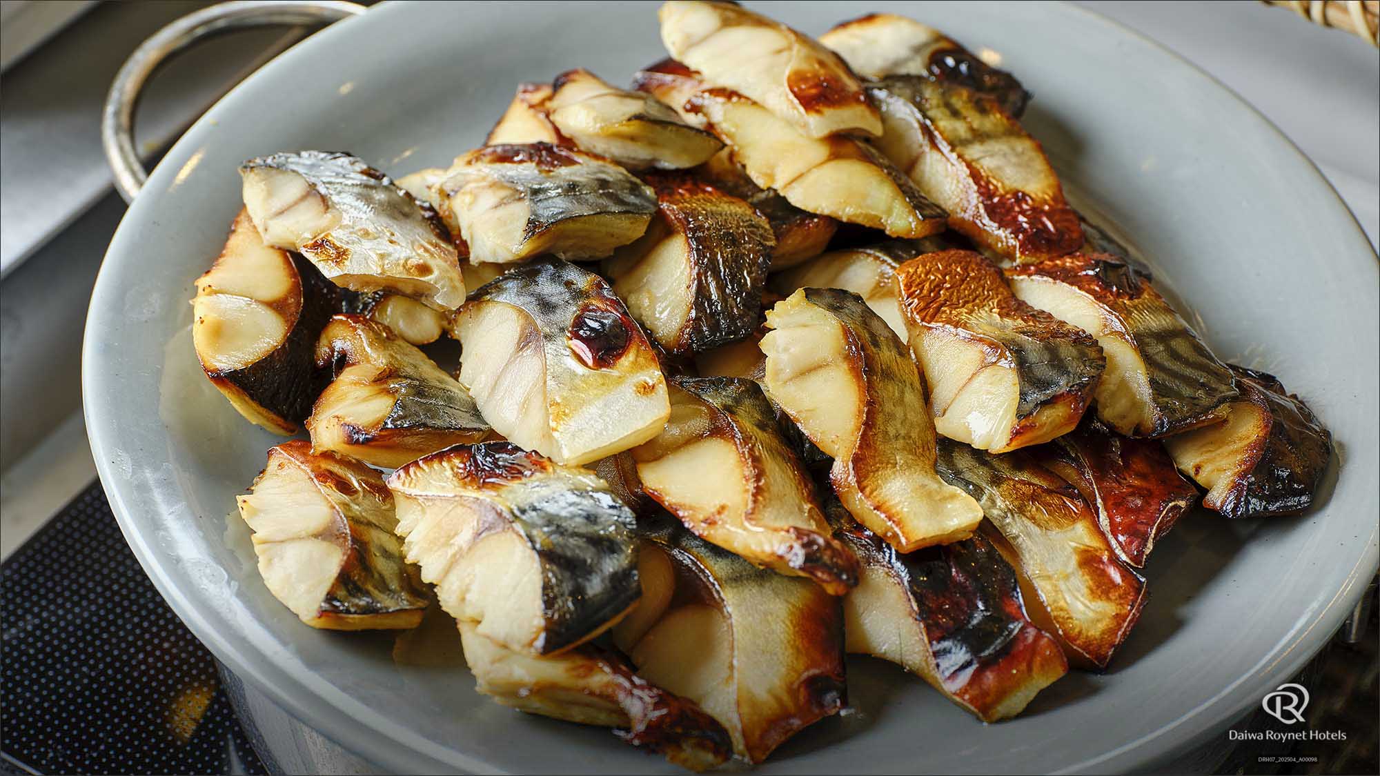 朝食ビュッフェ～焼き魚～（ぶどうの樹）