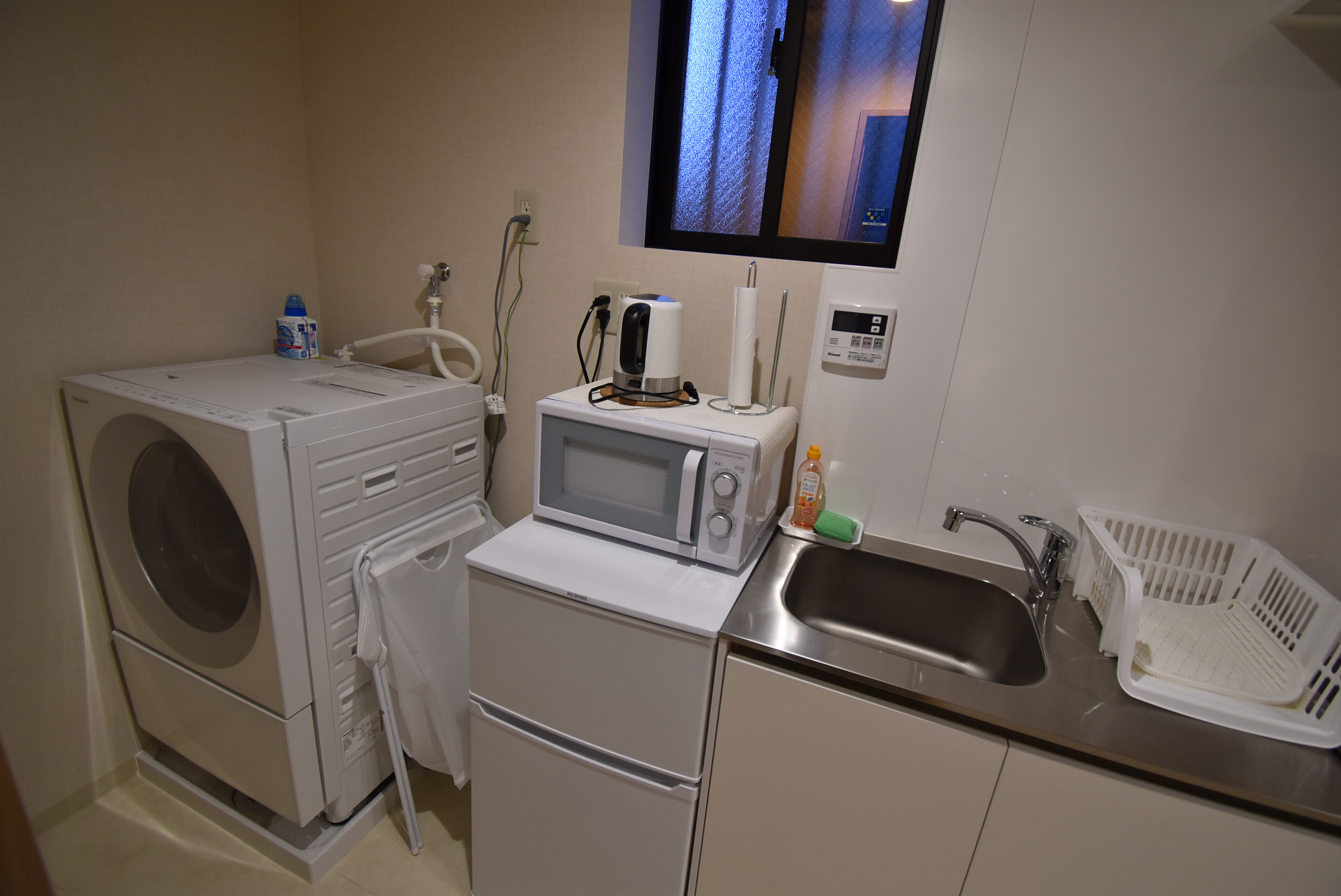 キッチン、冷蔵庫、洗濯機等　ツイン