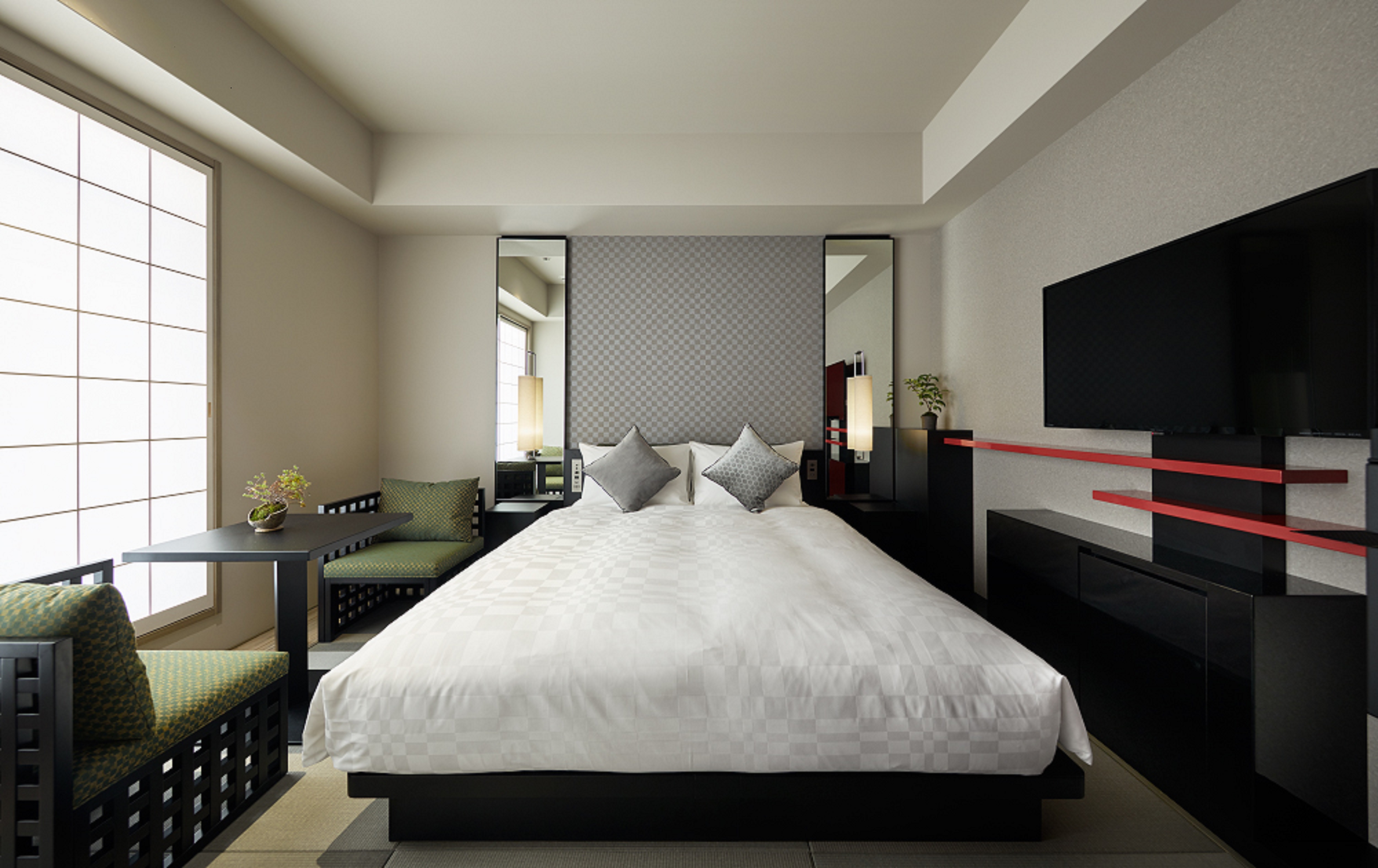 ▼ダブル　京都の伝統と現代が交わる、心ほどける空間