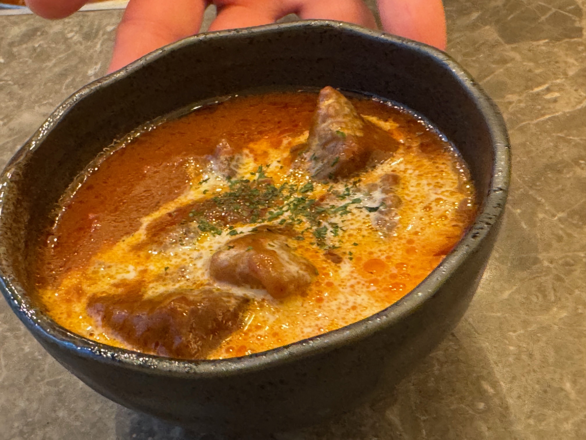 【朝食】国産牛の旨み広がる濃厚ハヤシ、贅沢なひととき