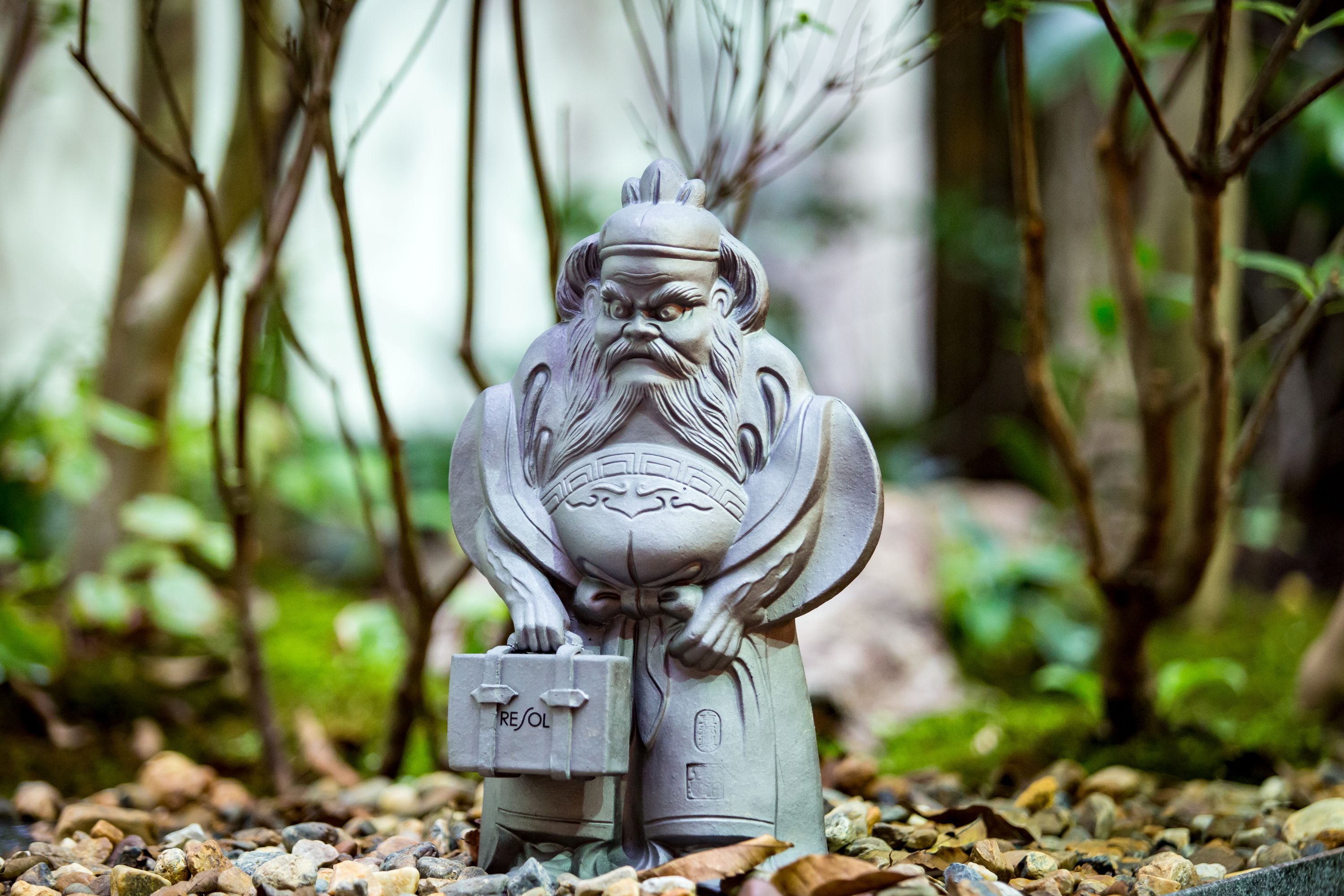 【鍾馗さん】京都の町家を守り続ける鍾馗さん、その眼差しは力強く