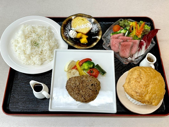 【朝夕２食付き】肉汁たっぷり十勝牛100％ハンバーグ！地産地消で十勝を満喫プラン