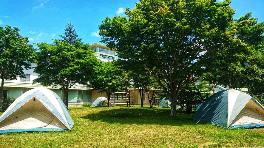 気軽にキャンプや自炊が楽しめるテント泊プランです☆（夏季限定）