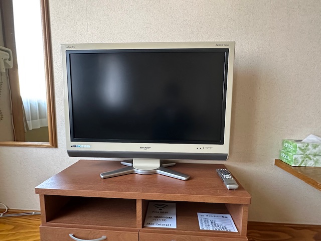 部屋備品　テレビ