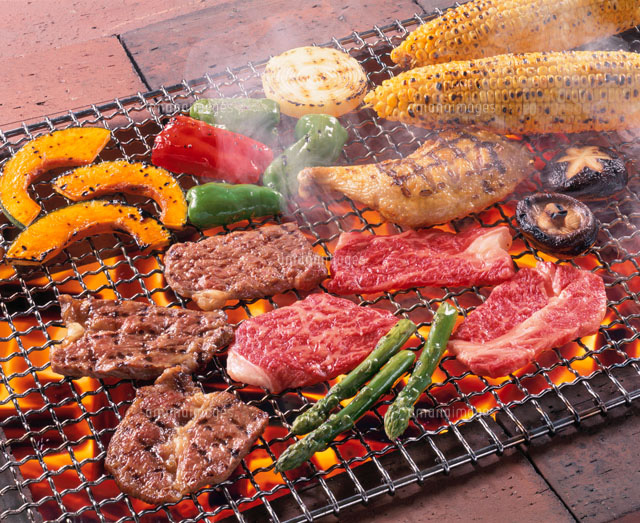 みんなでBBQ！