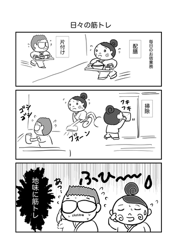 「日々の筋トレ」