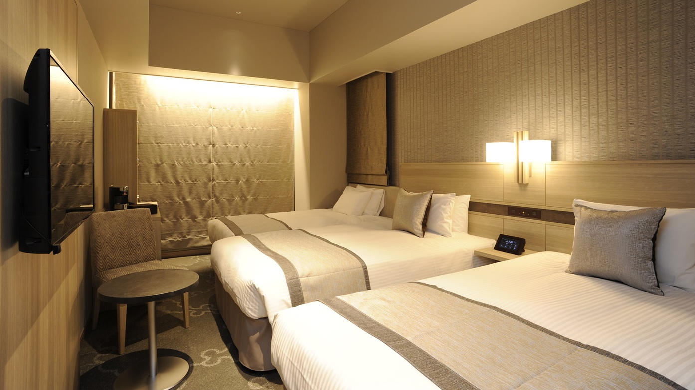 ◆＜高層階スーペリアフロア＞禁煙コンフォートトリプル／27平米(一例)◆