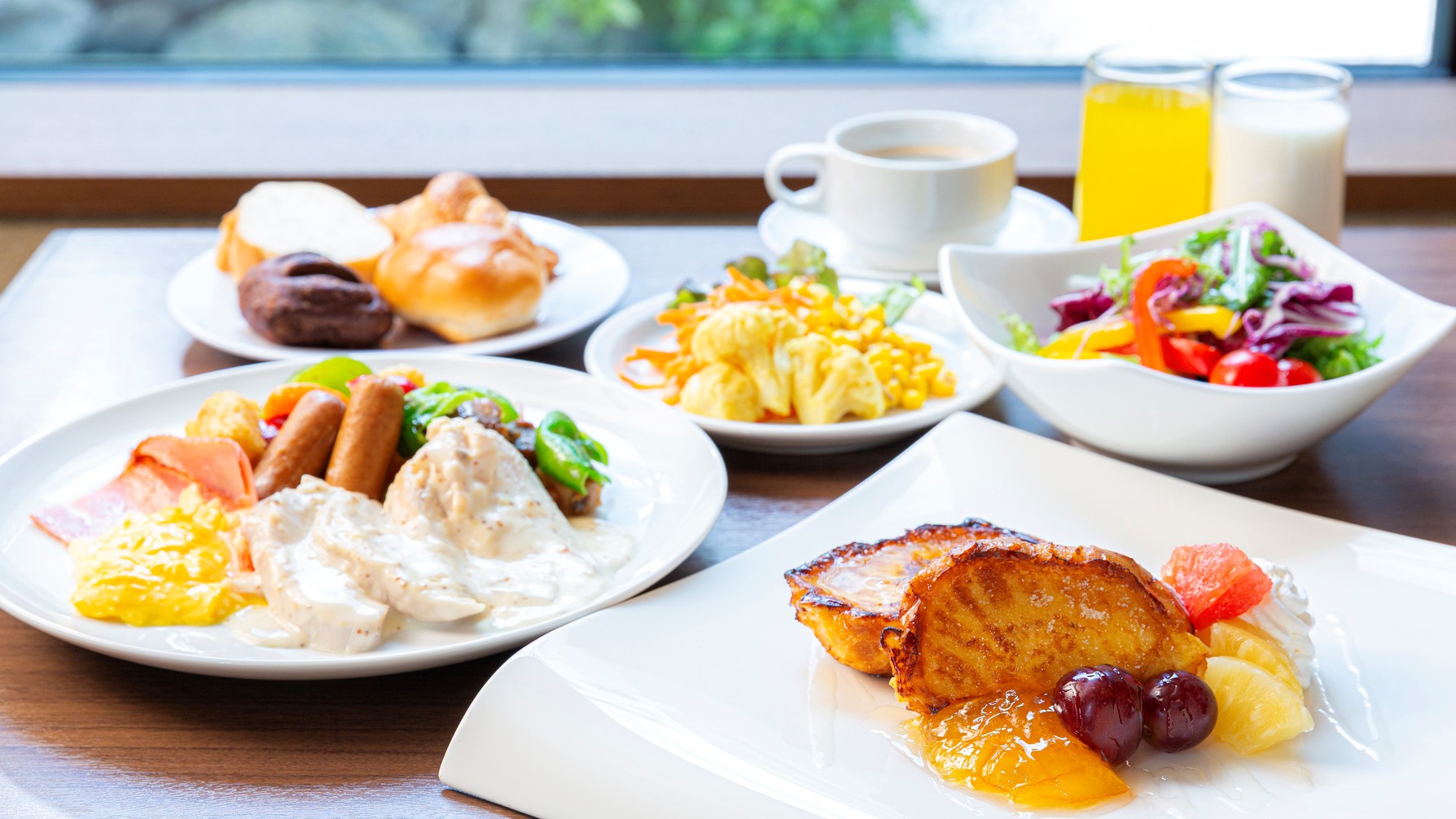 朝食ブッフェ