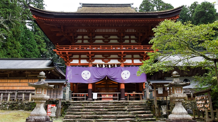 *【丹生都比売（にうつひめ）神社】知る人ぞ知る最強のパワースポット！当館から車で約20分★  