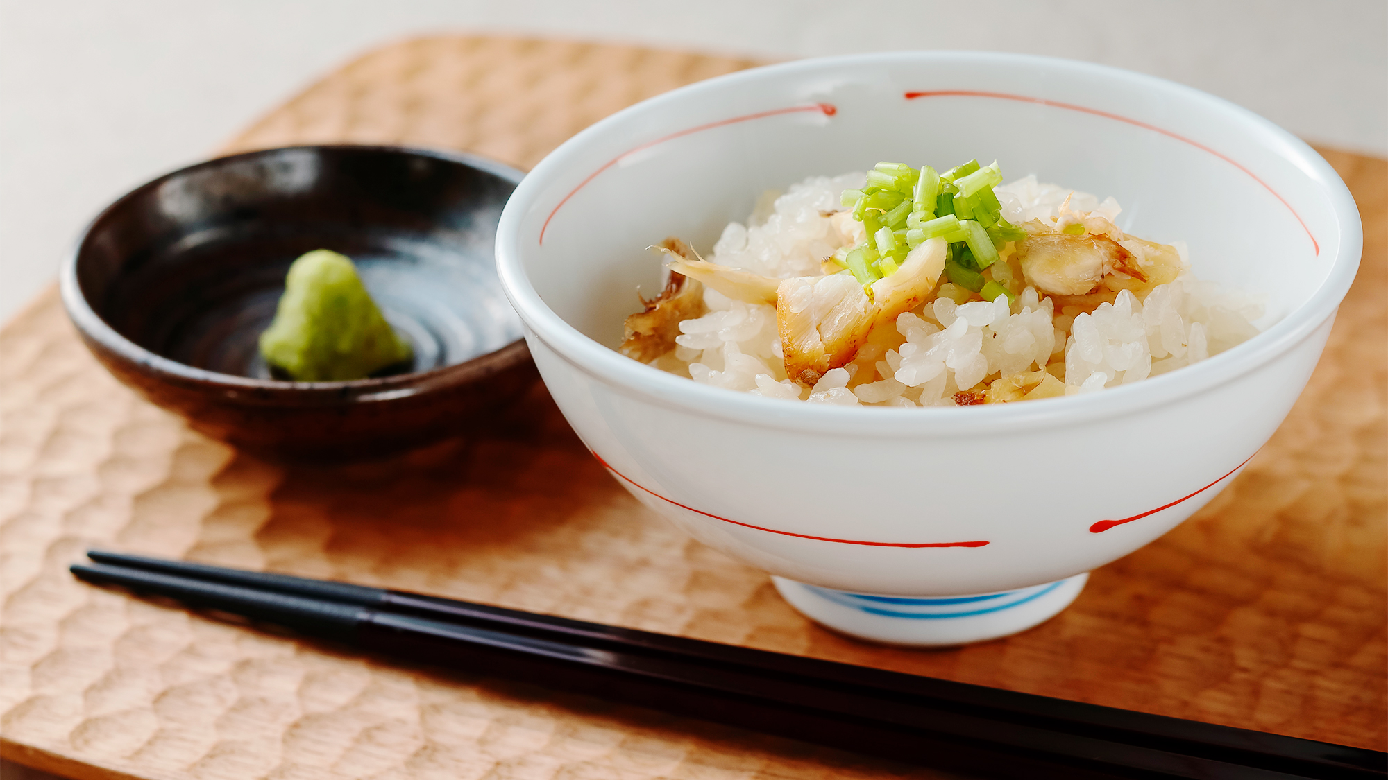 朝食ビュッフェ　鯛めし