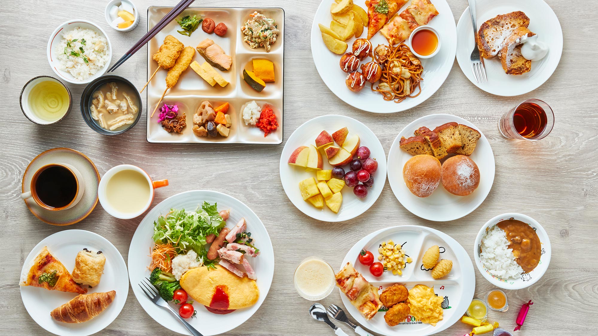 朝食ビュッフェイメージ