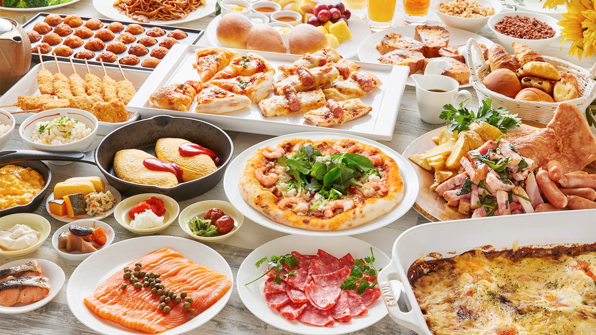 朝食ビュッフェイメージ