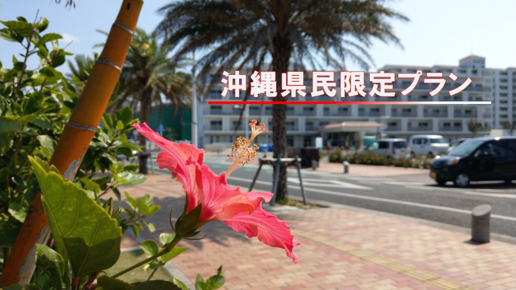 【沖縄県民限定】うちなんちゅプラン！駐車場無料＆レイトチェックアウト付き〈朝食付き〉