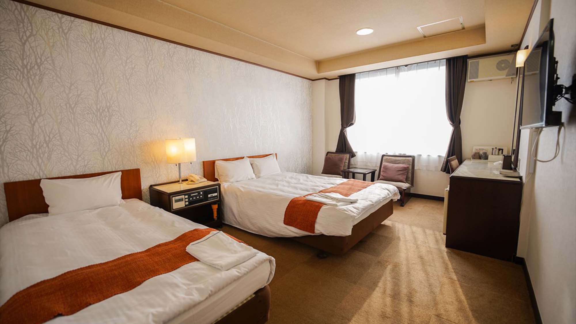 ツイン（セミダブル1台シングル1台）　禁煙