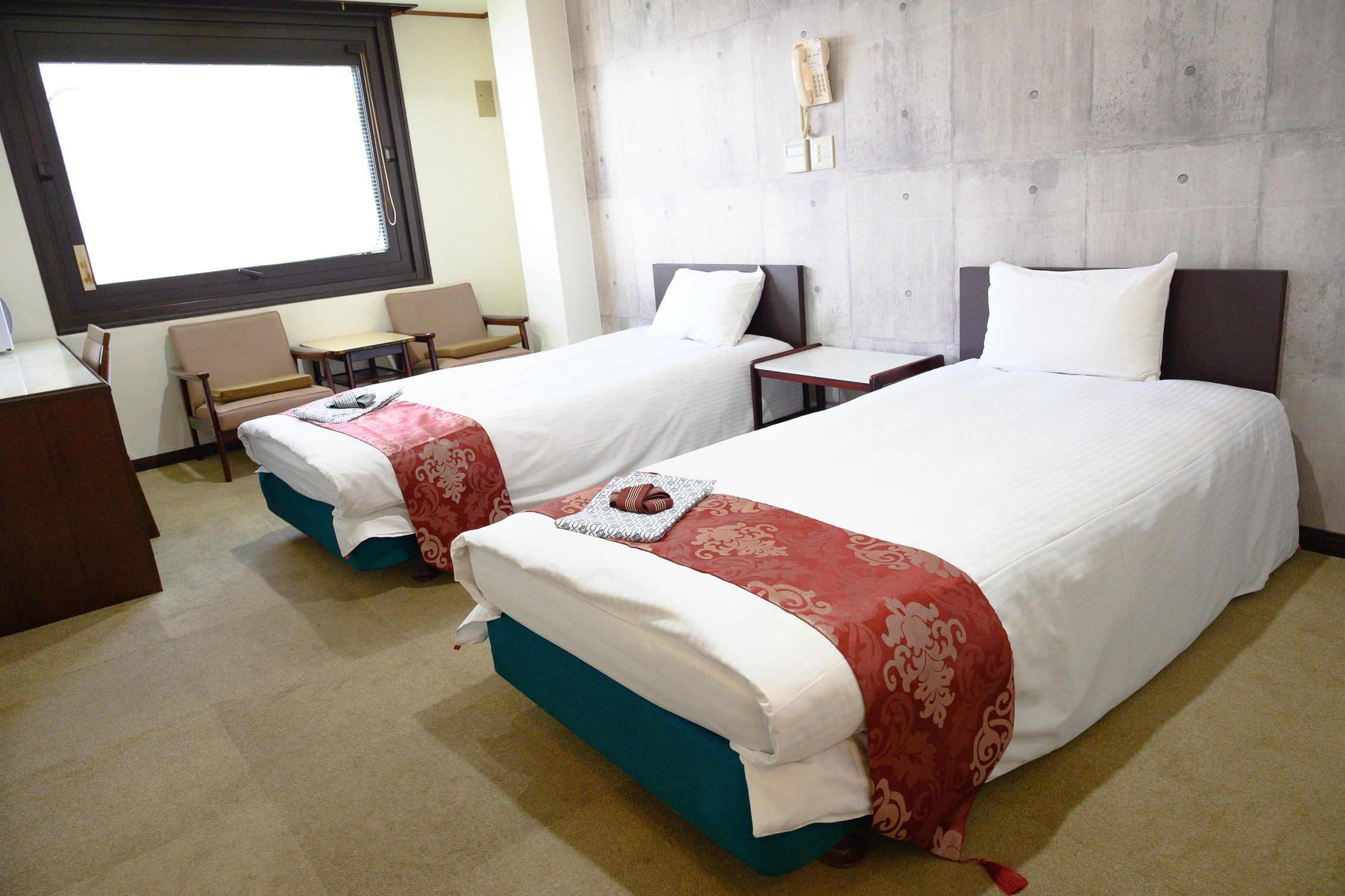 シングルユース『 ツインルームで快適ステイ』