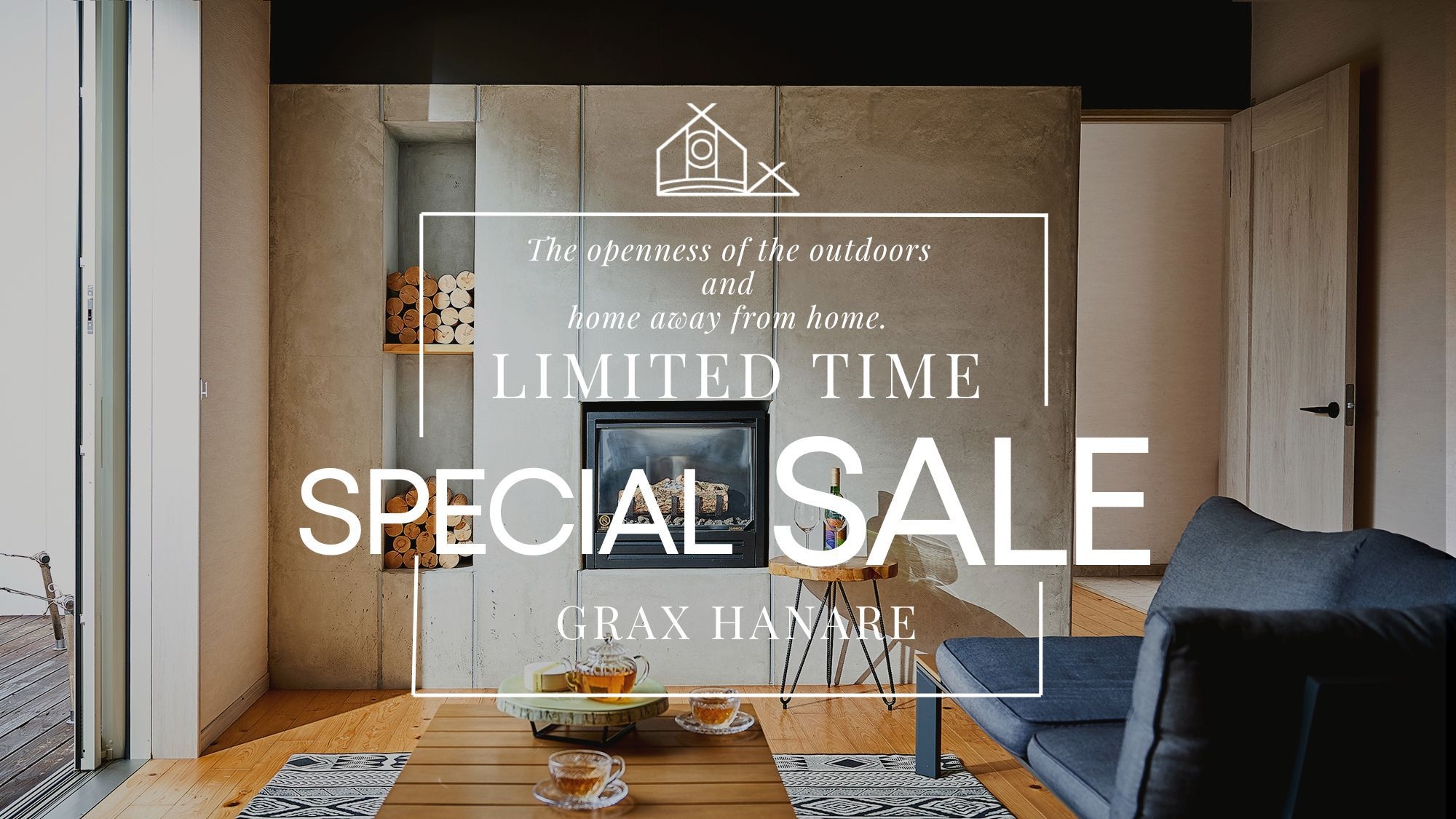 【直前割ショートステイ・15時〜翌10時】＜HANARE・VILLA／食事なし＞急な旅の計画に