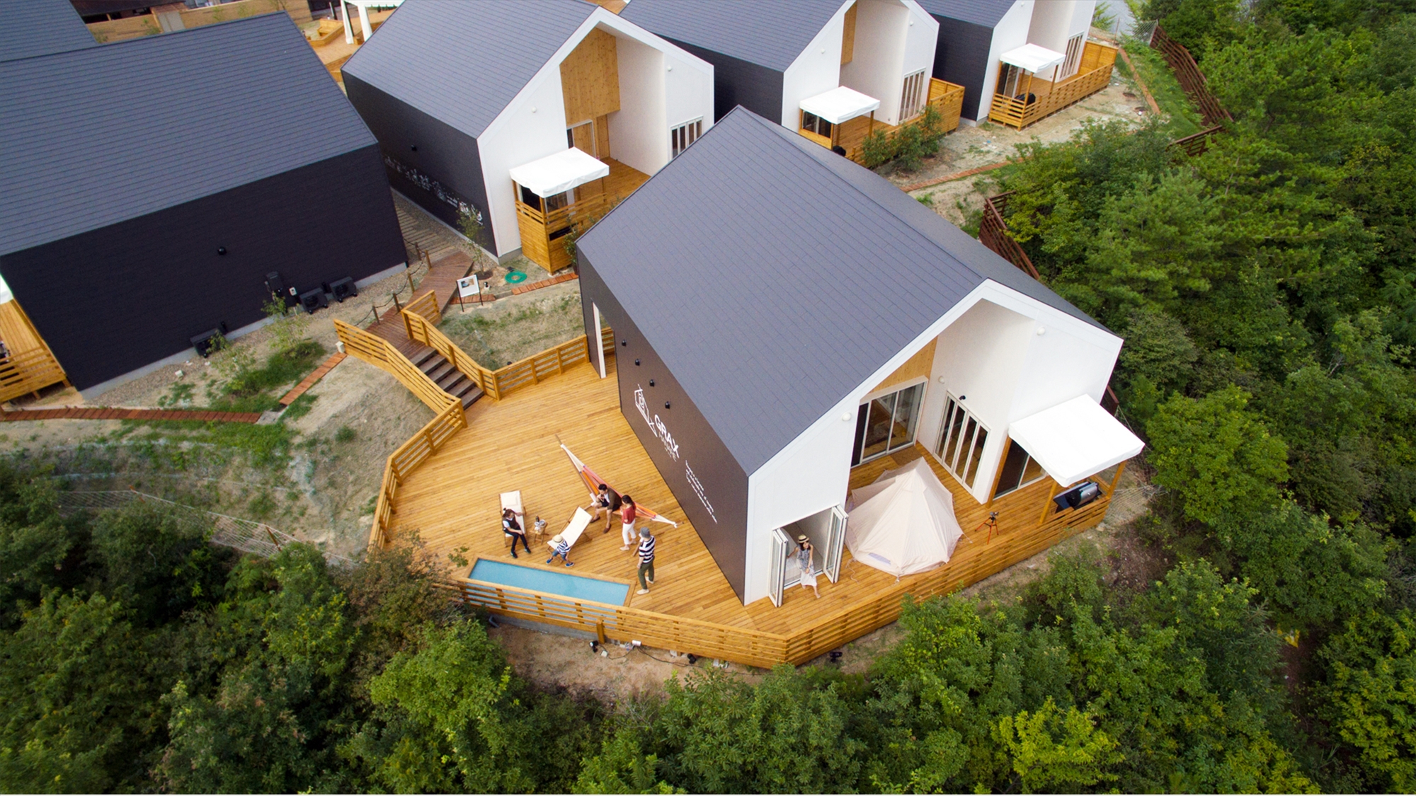 【HANARE-TSUKIYO TERRACE-】 HANAREの一番奥に佇む特別なVILLA