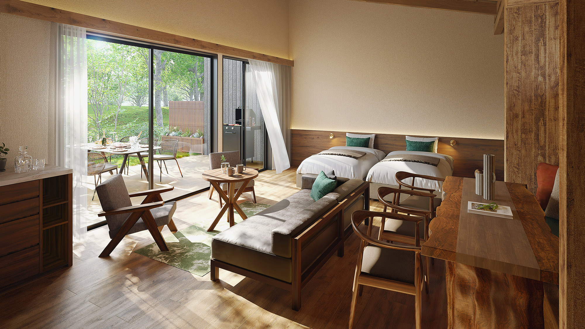 【ASOBIYUKU VILLA／スタンダードツイン】