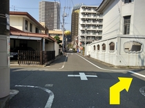 本所吾妻橋駅から道案内⑧右折場所