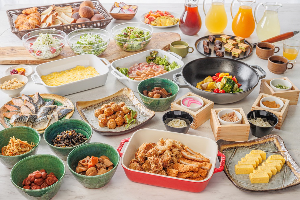 【朝食付】“なごやめし”ビュッフェ 3連泊プラン