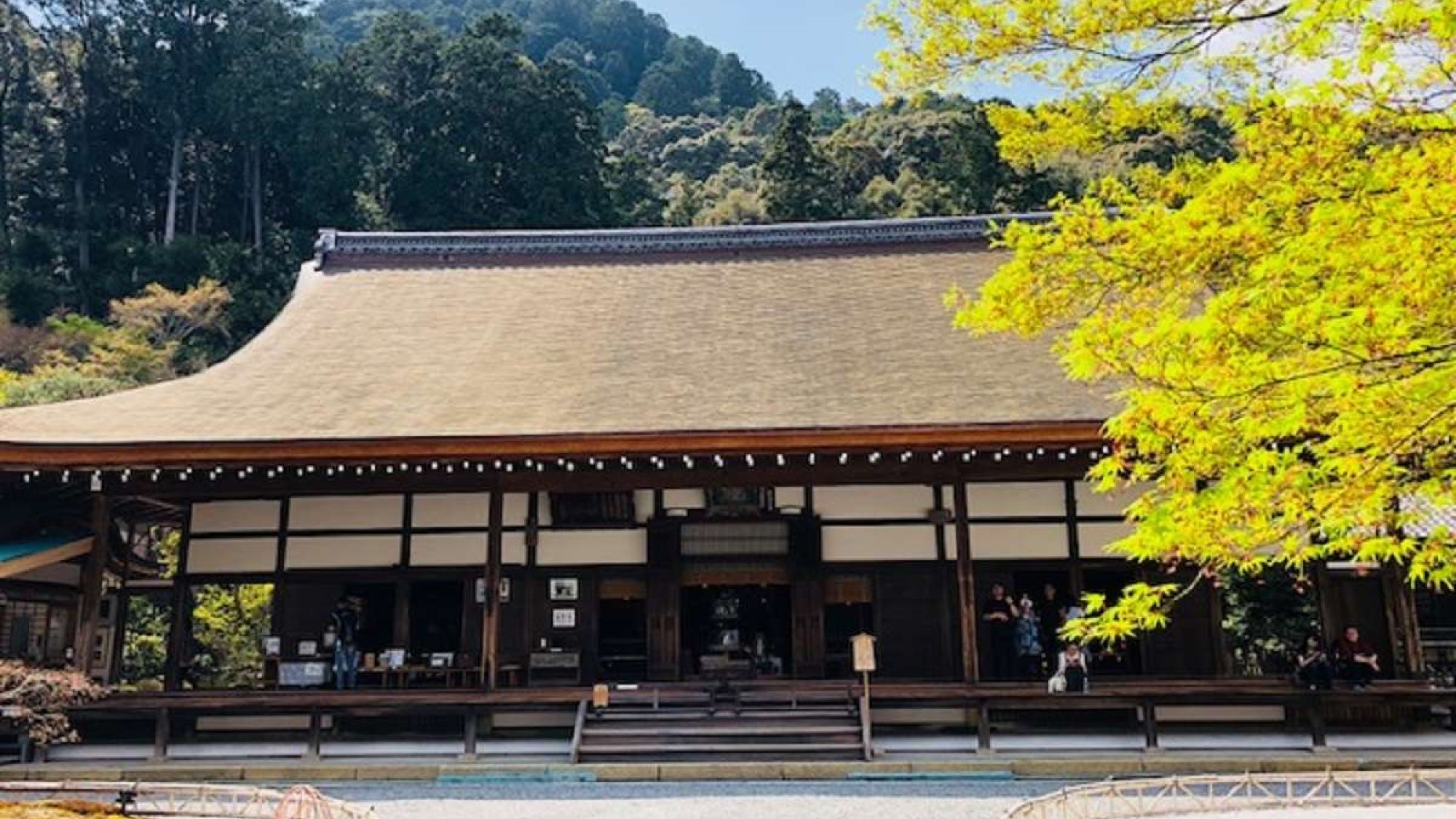 【二尊院】　嵐山地区にある京都市指定文化財。紅葉が美しいことで有名♪