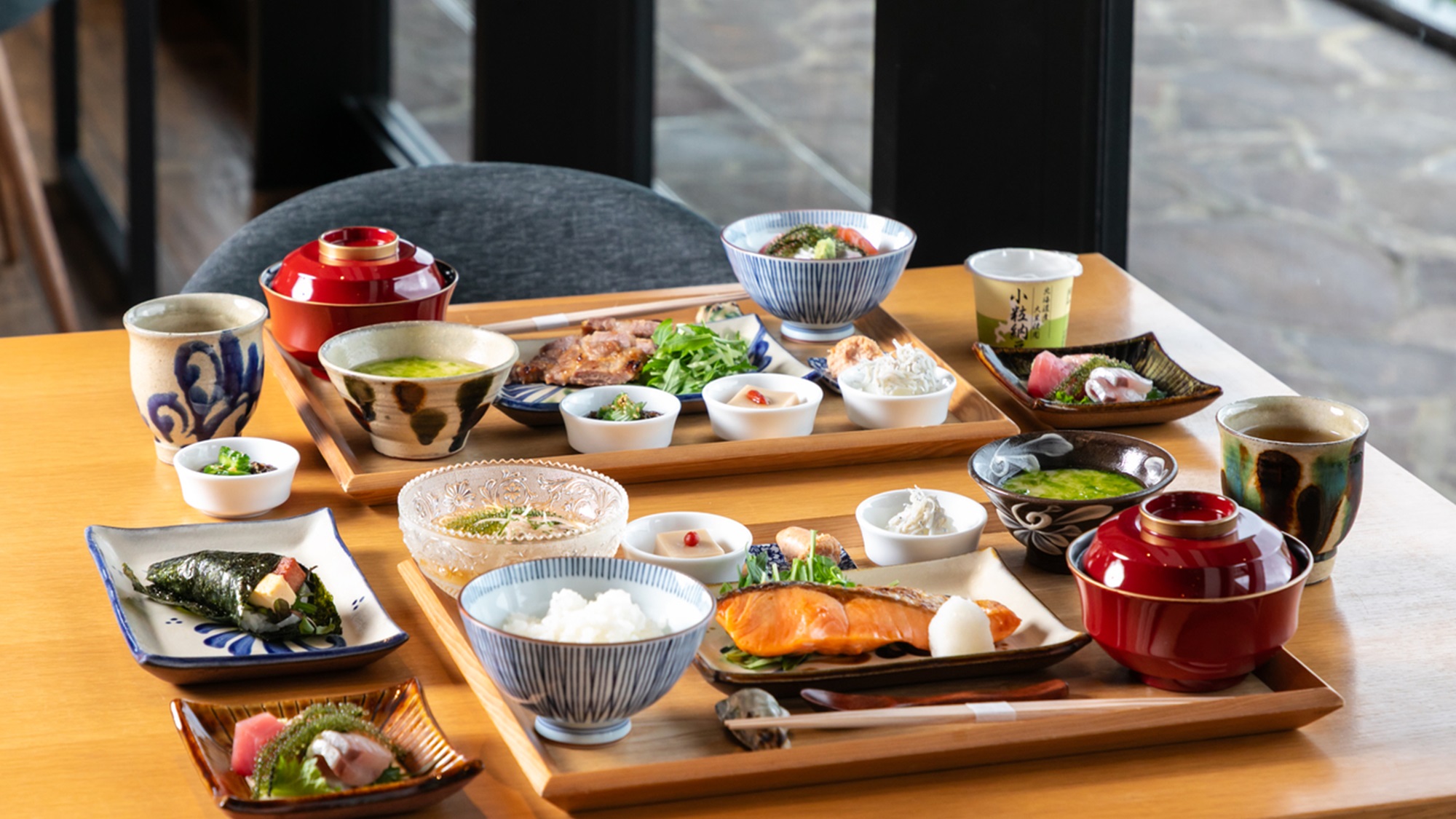 【朝食】炉端・炭火焼 和朝食ビュッフェ※朝食は不定期での営業でございます。