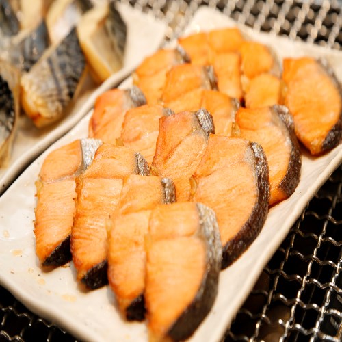 ◆朝食：焼き魚