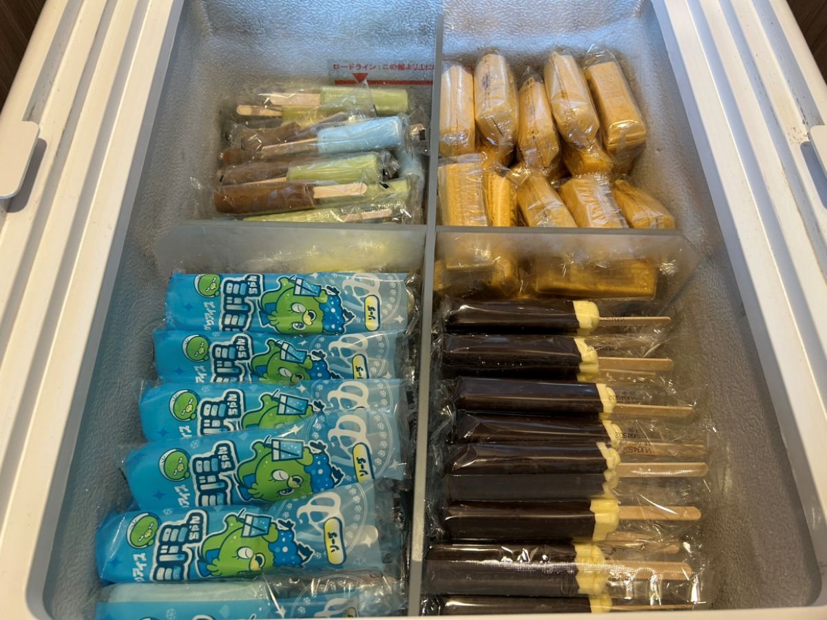 ◆湯上りアイスサービス　13階お休み処