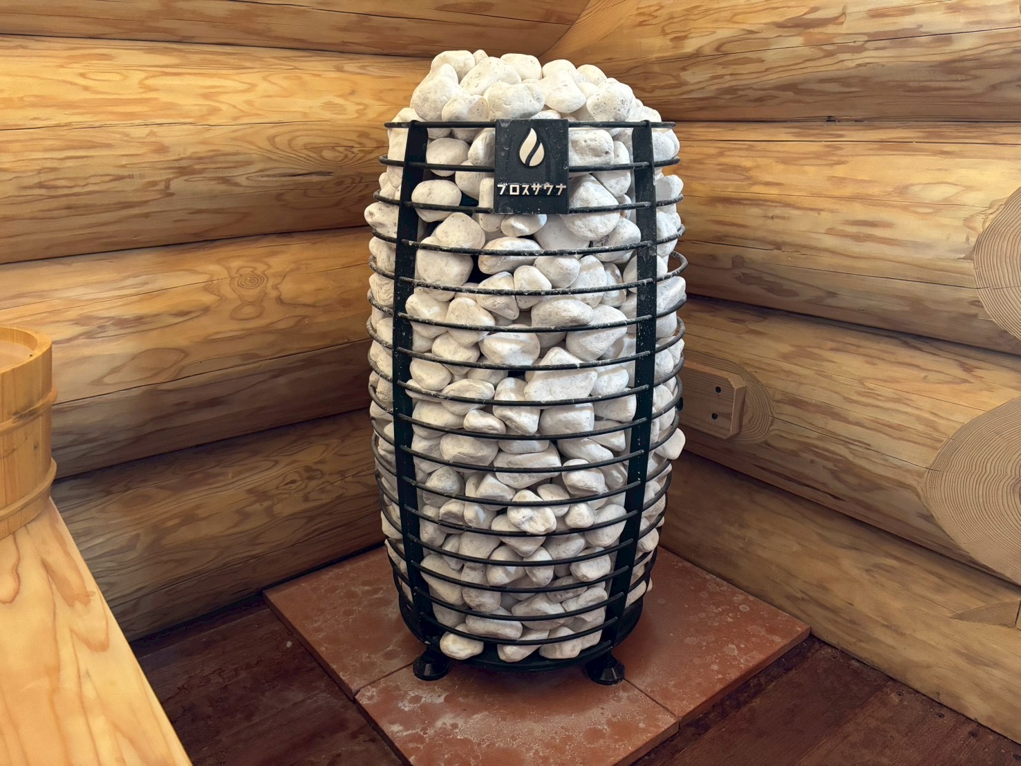 電気サウナストーブ。