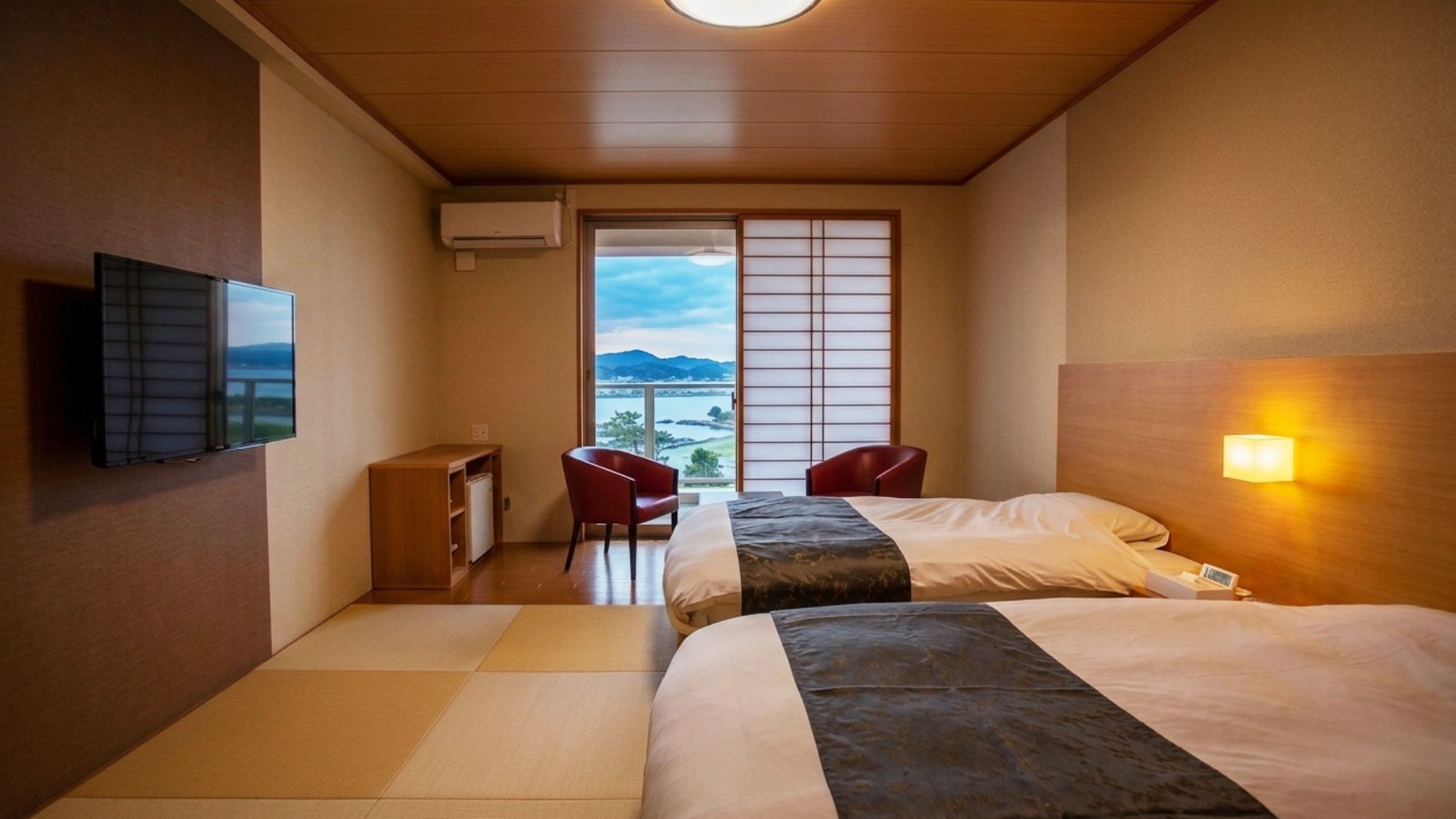 ■蔵王連峰ビュー■和室モダン＋ベッド