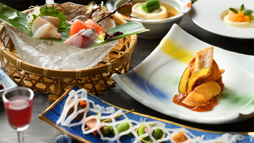 【1泊夕食-選べる会席】メイン料理を4品から“お好みに合わせて”チョイス♪