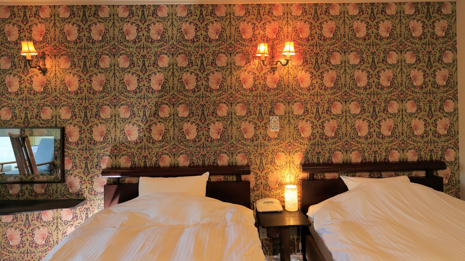 【露天風呂付き】洋室ツイン＜フォレストビュー＞10畳＋広縁