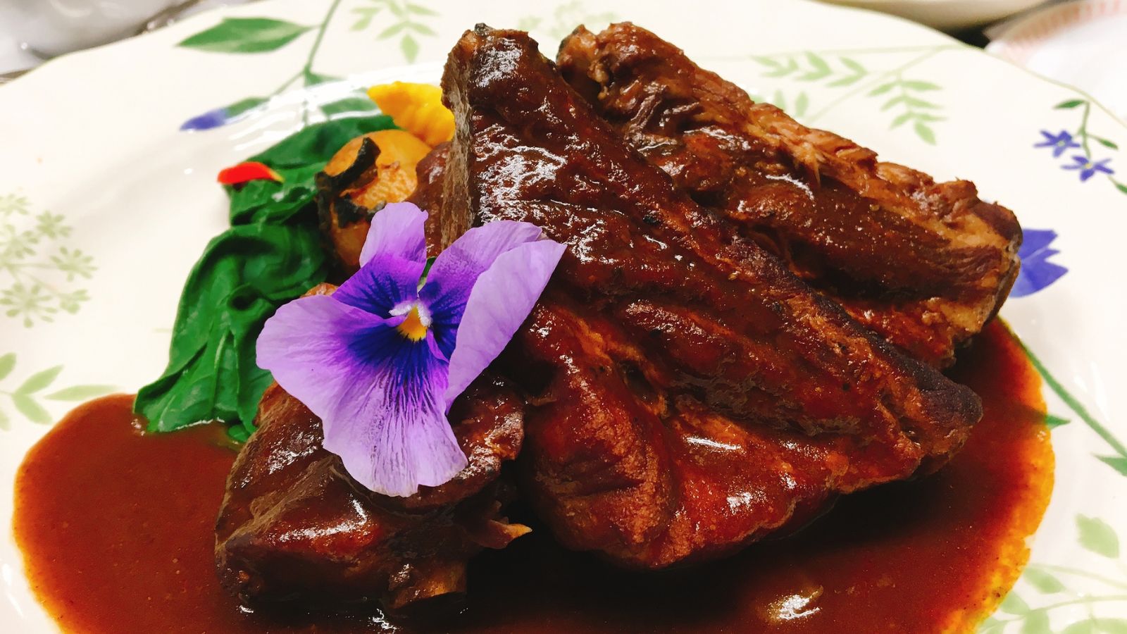 別棟「自然レストラン」のアラカルト一例