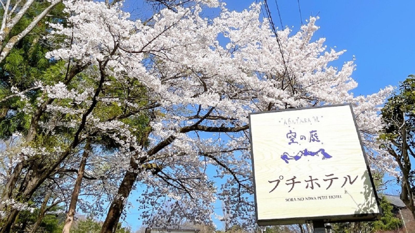 プチホテルはこちらです