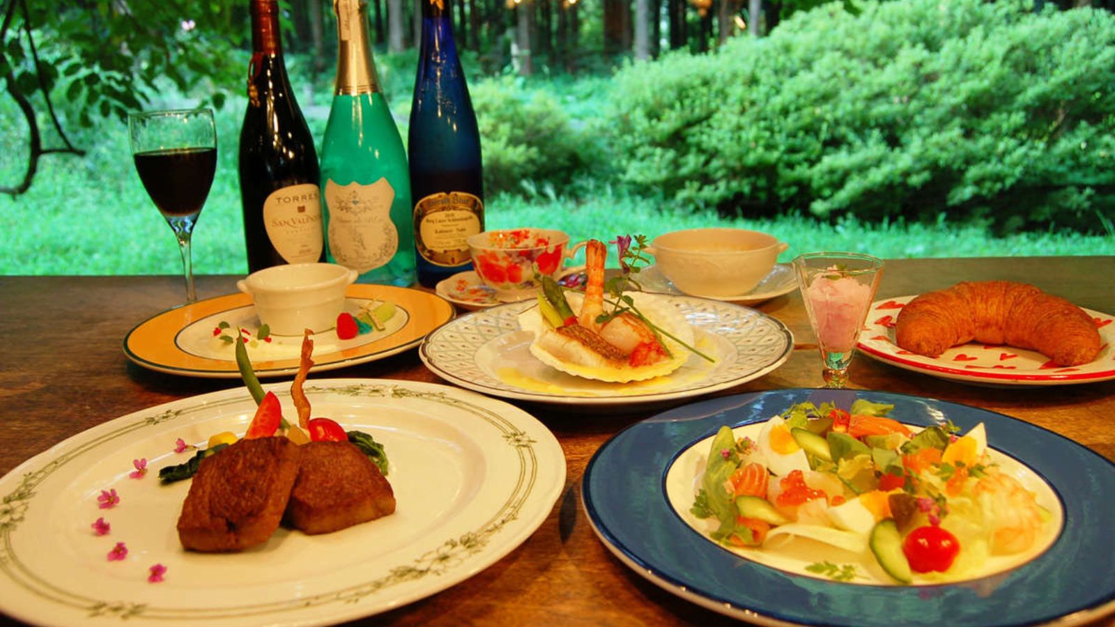 フルコースディナー一例