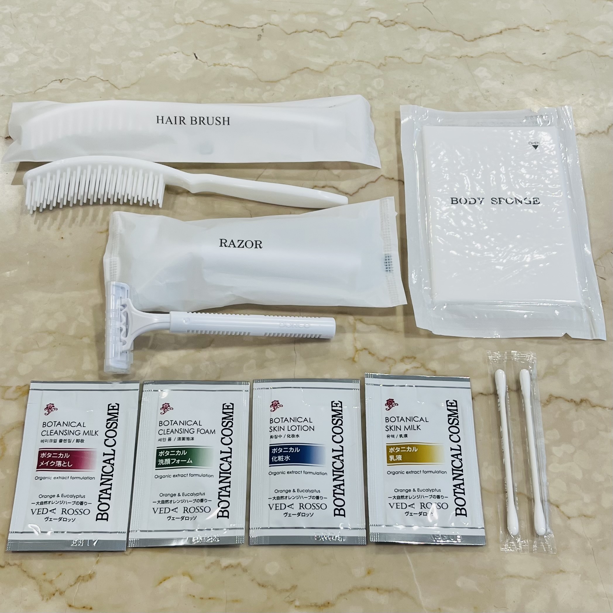 フロント無料アメニティ