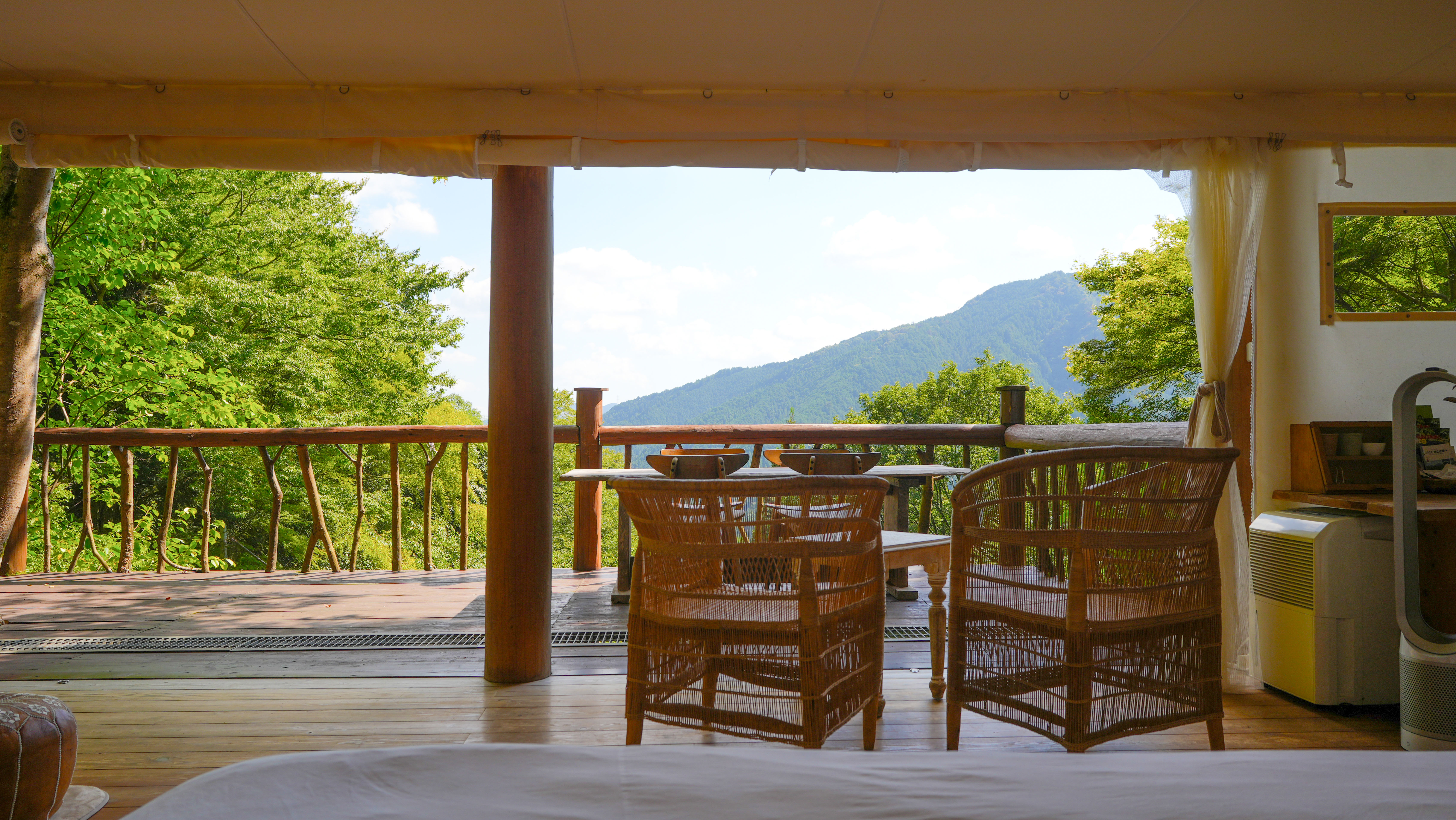 部屋からの景色