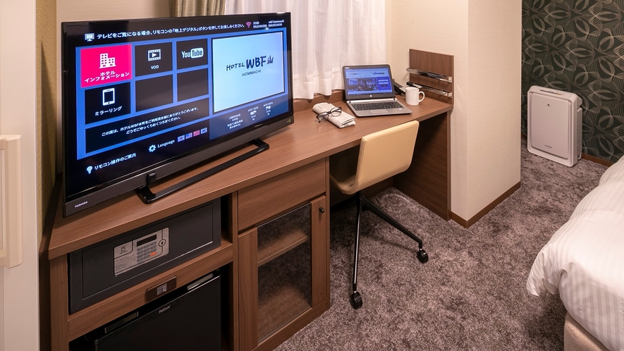 客室内装 、全室無料のWi-Fi！！ストレスフリーなネット環境です。