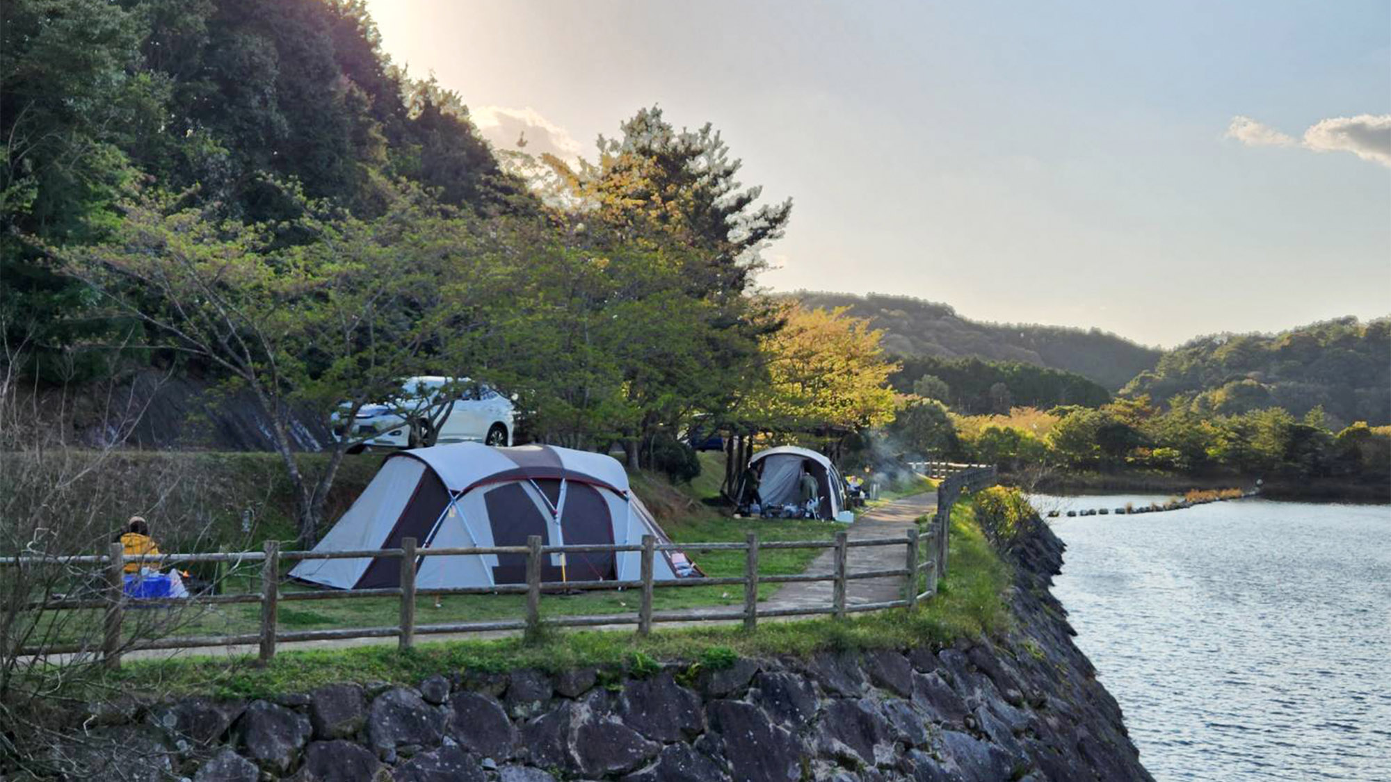 ・【伊佐ノ浦公園】自然の中で五感を研ぎ澄ます　キャンプでしか味わえない特別な時間