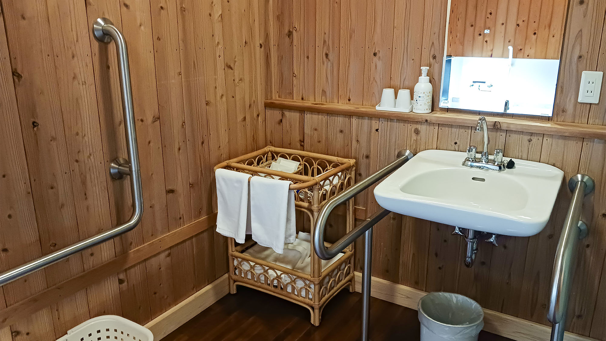 ・【コテージ/2-4名様タイプ】歯ブラシ・フェイスタオル・バスタオルをご用意しております