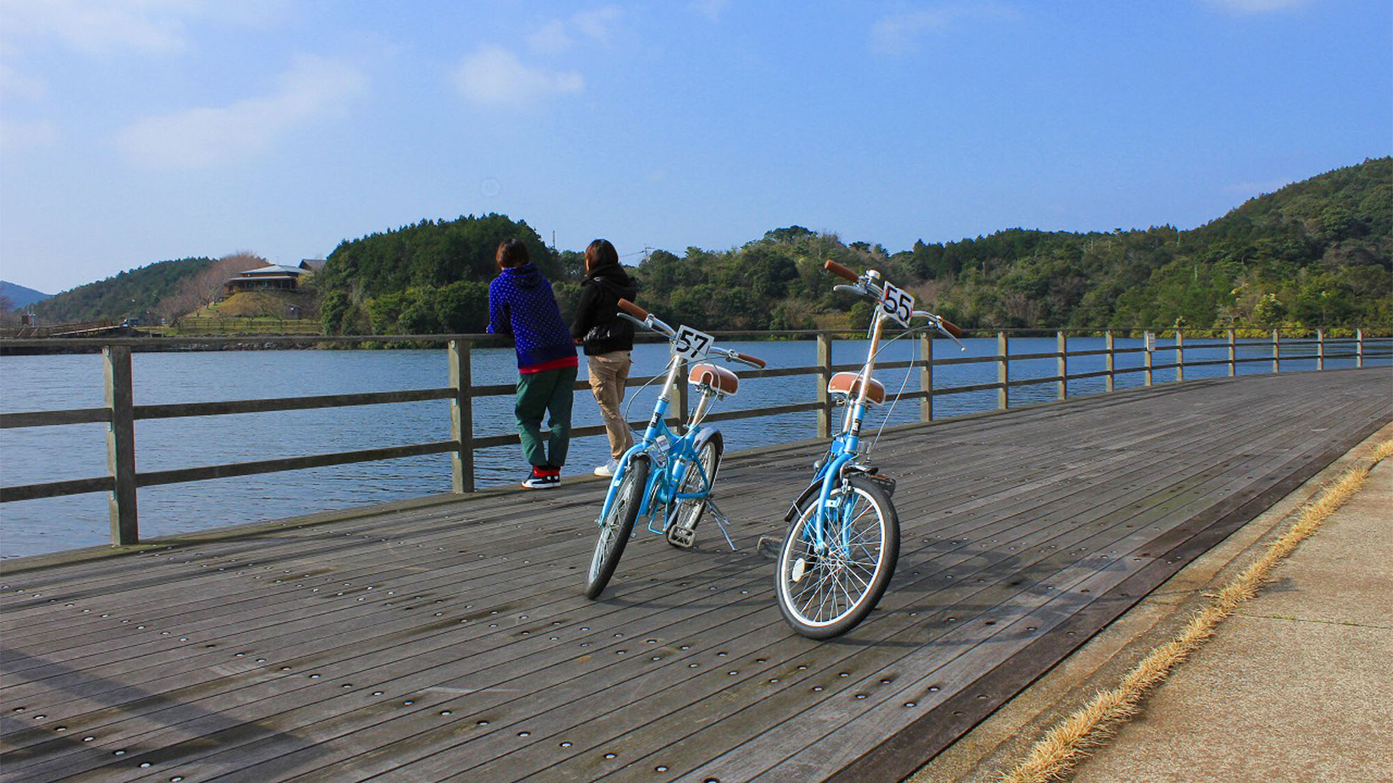 ・【伊佐ノ浦公園】自然を満喫できるサイクリングコース　伊佐ノ浦公園でアクティブな一日を