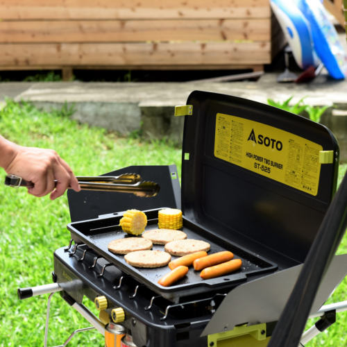 BBQ道具も充実しております！（レンタル無料）